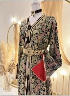 Caftan sophistiqué